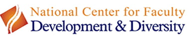 Logo for the National Center for Faculty Development & Diversity